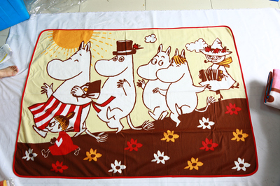 Penetration printing double-sided fleece blanket series~10