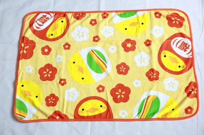 转移印花珊瑚绒~2