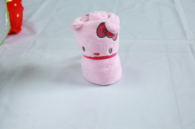 转移印花珊瑚绒~9