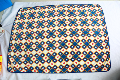 Permeation printed coral fleece blanket~3